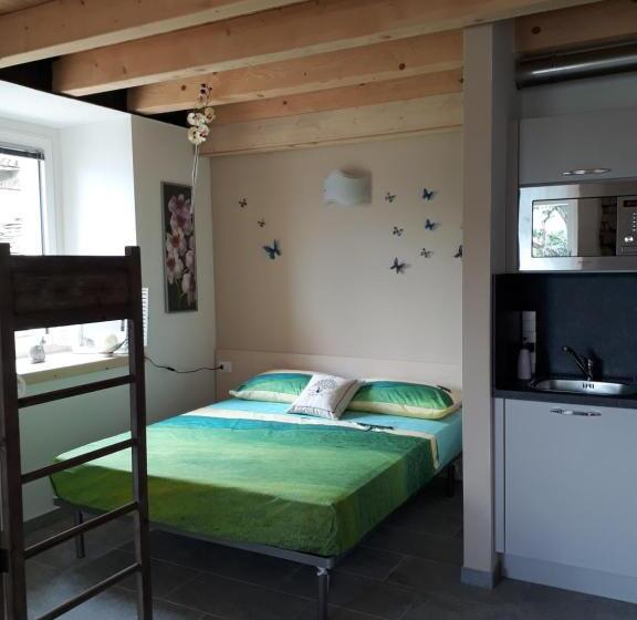 آپارتمان 1 خوابه با چشم‌انداز, Foresteria B&b Vecchiascuola Pianazzola
