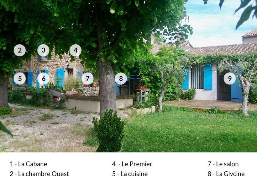 Студио Стандарт Вид на Сад, Les Volets Bleus Provence