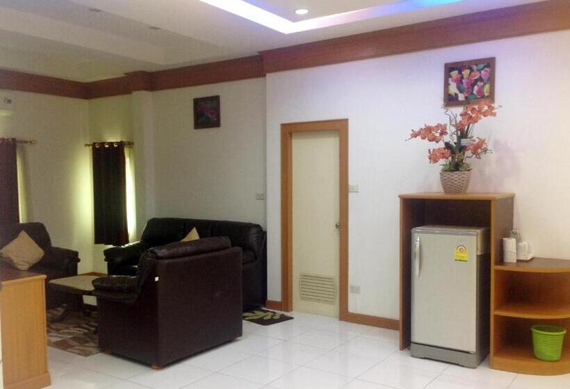 Апартаменты 1 Спальня с Террасой, Parada Place