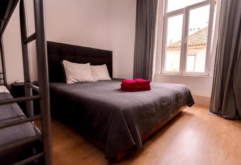 4인용 스탠다드 룸, Residencial Real Guest House