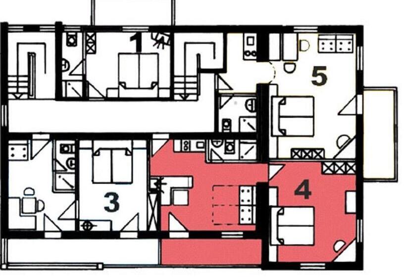 شقة غرفة نوم واحدة مزودة بشُرفة, Seeappartements Bacher