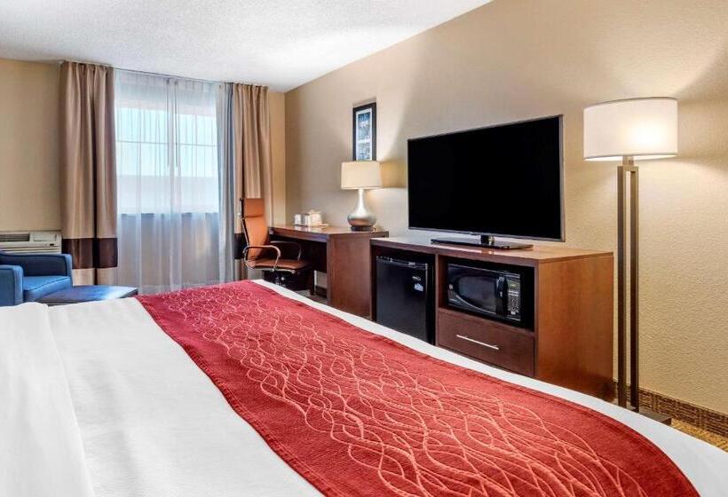Номер Стандарт Кровать Кинг Адаптированный для Инвалидов, Comfort Inn Santa Rosa On Route 66