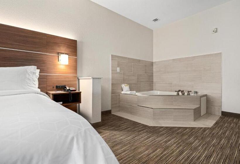 带大床的豪华间, Holiday Inn Express Suites Van Buren Ft Smith Area, An Ihg