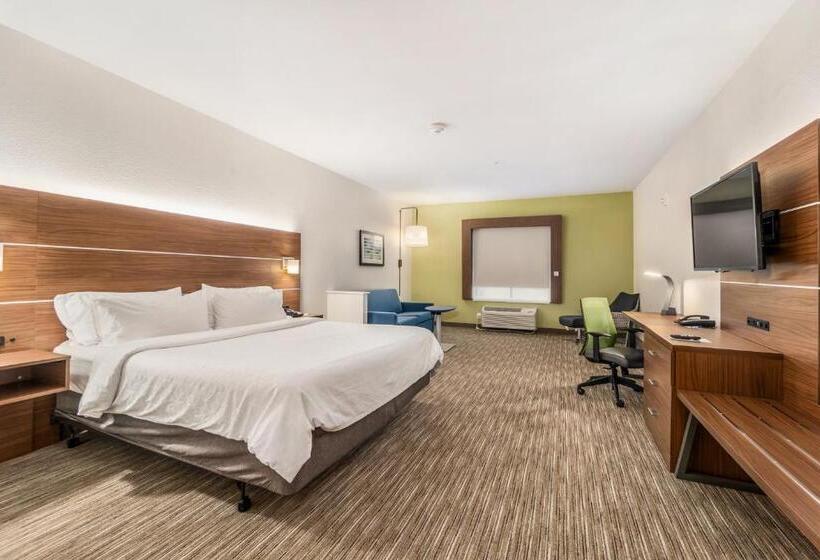 带大床的套房, Holiday Inn Express Suites Van Buren Ft Smith Area, An Ihg