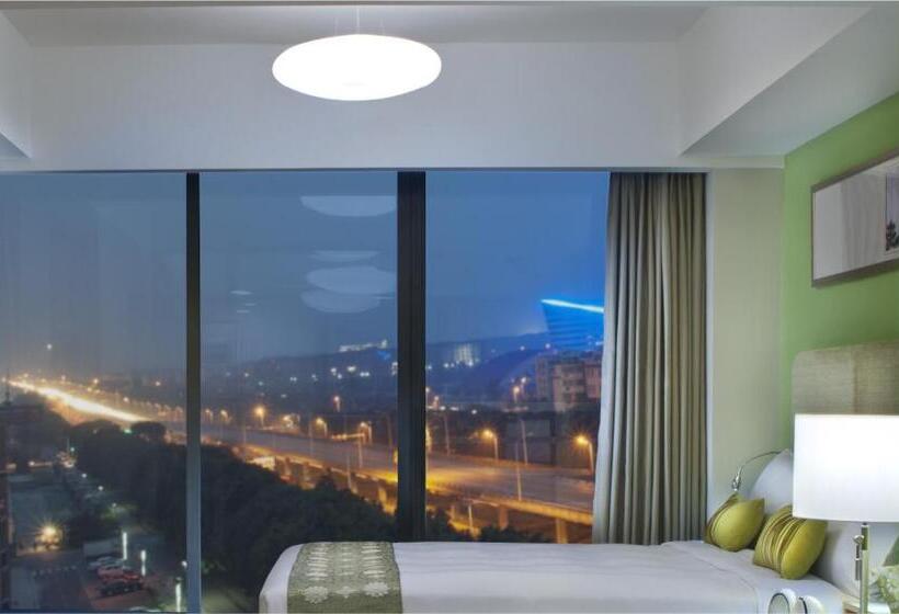Номер Deluxe, Citadines Zhuankou Wuhan