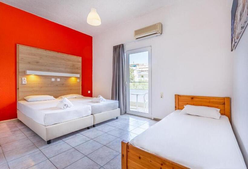 Четырехместный Номер Стандарт с Балконом, Simple Hotel Hersonissos Sun