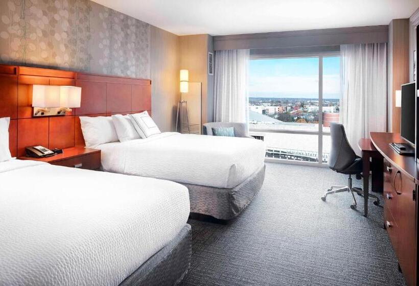 Standaardkamer met Uitzicht, Courtyard Indianapolis Downtown