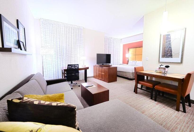 キングサイドベッドのスタンダードワンルーム, Residence Inn Lafayette Airport
