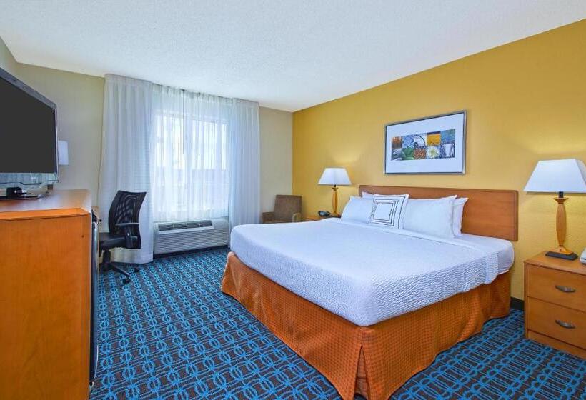 带大床的标准间, Fairfield Inn & Suites By Marriott Chattanooga South East Ridge