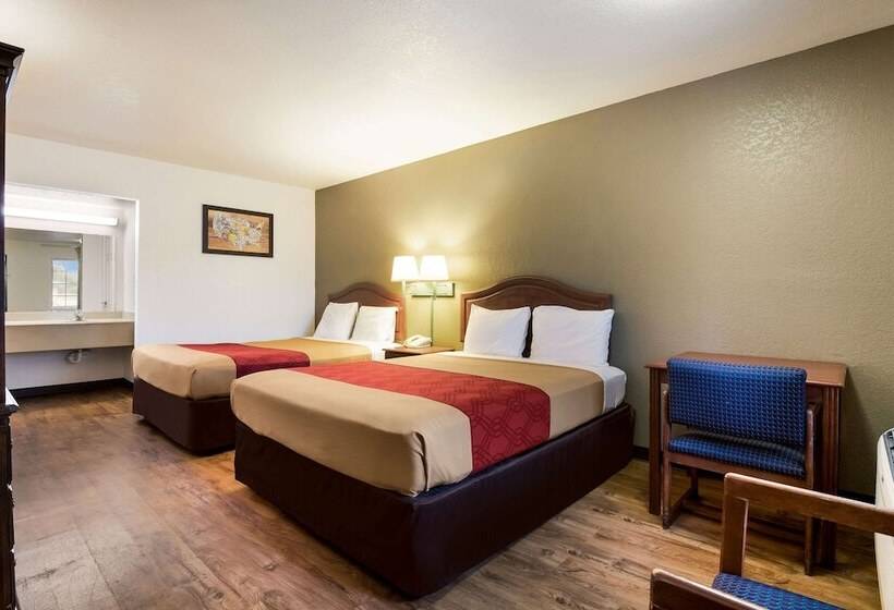 Номер Стандарт 2 Двуспальные Кровати, Econo Lodge Bartlesville Hwy 75