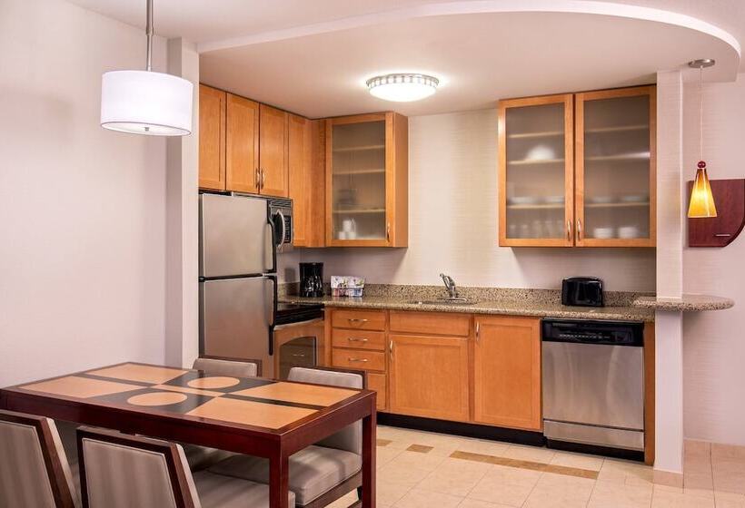 침실 2개 스위트, Residence Inn By Marriott Yonkers Westchester County