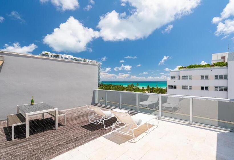 1침실 펜트하우스 아파트, Boulan South Beach