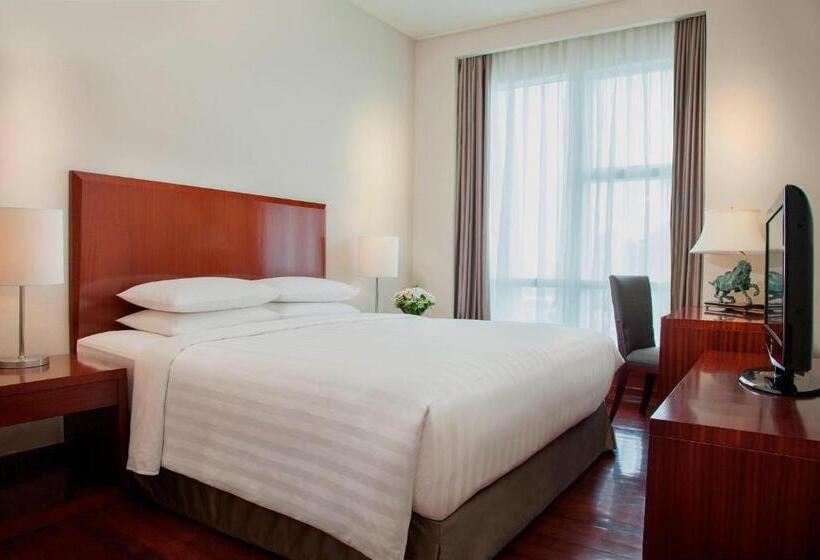 Апартаменты Deluxe 2 Спальни, The Mayflower, Jakarta Marriott Executive Apartments