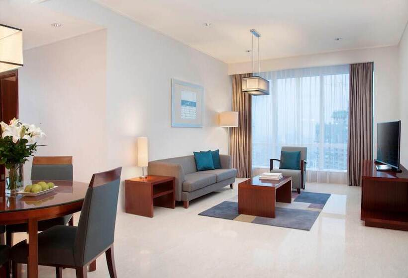 Апартаменты Ejecutiva 2 Спальни, The Mayflower, Jakarta Marriott Executive Apartments