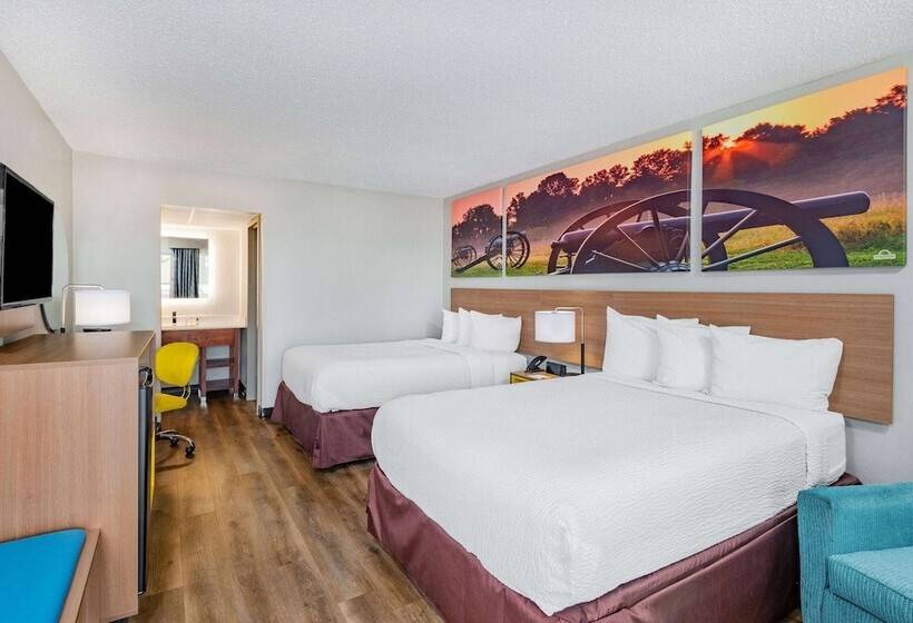 Номер Стандарт 2 Двуспальные Кровати, Days Inn By Wyndham Charlottesville/university Area