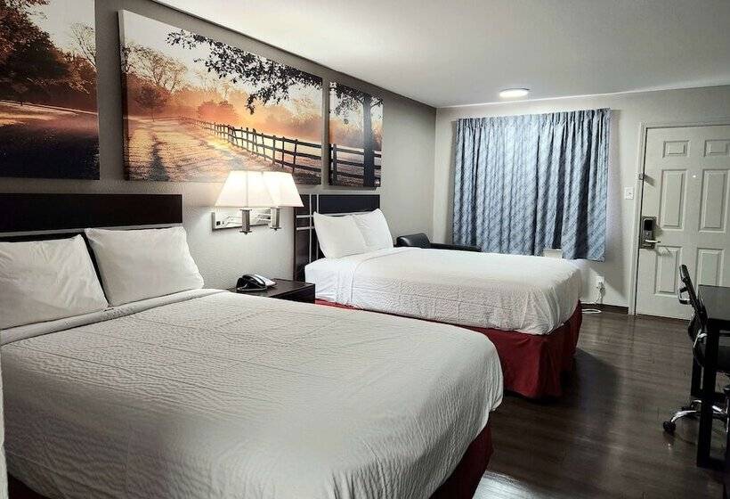 Номер Стандарт 2 Двуспальные Кровати, Days Inn By Wyndham Sulphur La