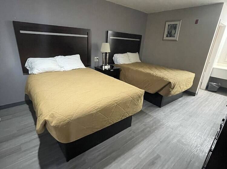 스탠다드 룸 더블 침대 2개, The Kinder Inn