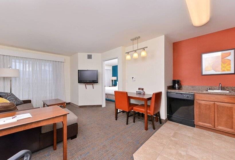 침실 2개 스위트, Residence Inn Bozeman