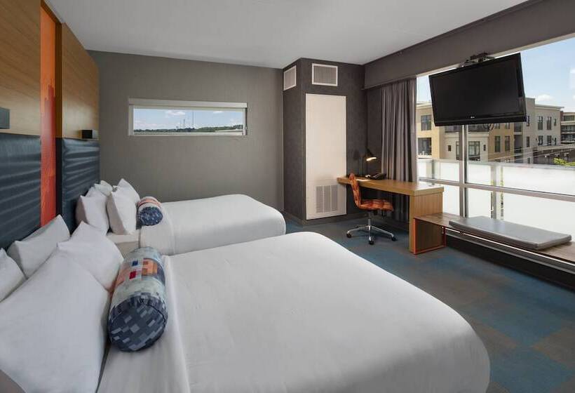 Номер Стандарт 2 Двуспальные Кровати, Aloft Birmingham Soho Square