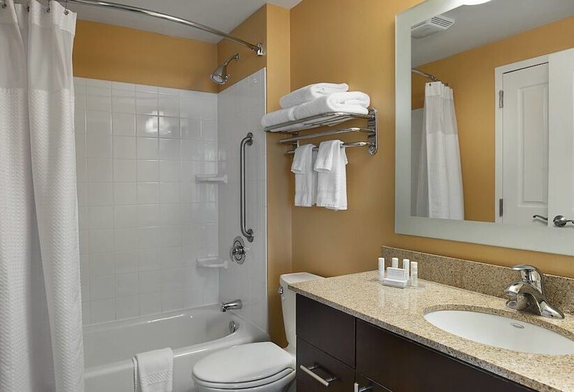 带2个卧室的套房, Towneplace Suites By Marriott Rock Hill