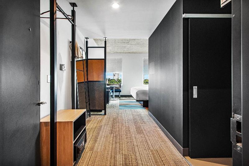 带大床的标准工作室, Courtyard Seattle Downtown/pioneer Square
