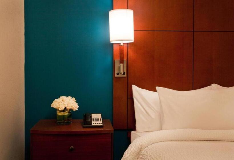 带大床的套房, Residence Inn By Marriott Syracuse Downtown At Armory Square