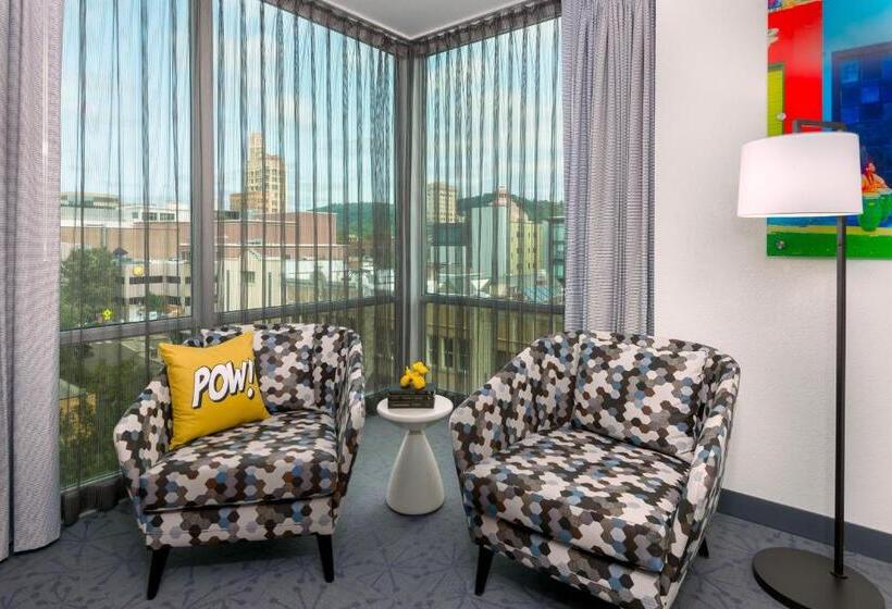 Люкс Кровать Кинг, Aloft Asheville Downtown