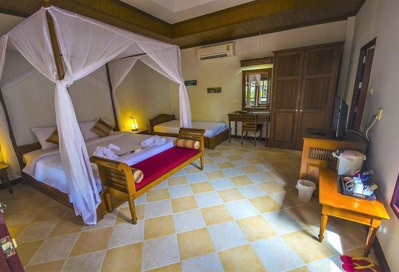 바다 전망 스탠다드 방갈로, Bhundhari Chaweng Beach Resort Koh Samui   Sha Plus