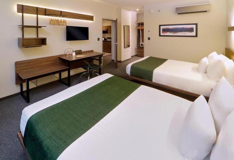 Люкс 2 Спальни, City Express Suites By Marriott Ciudad De México Santa Fe