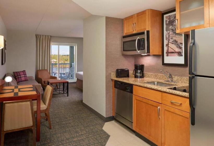Standard studio with lake view, Residence Inn By Marriott Gravenhurst Muskoka Wharf