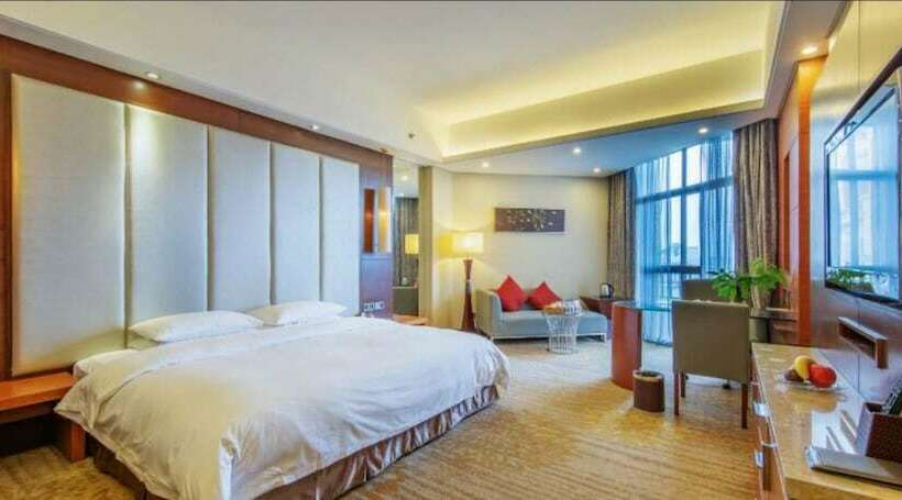 غرفة ديلوكس مطلّة علي الحديقة, Wanda Realm Xiamen North Bay