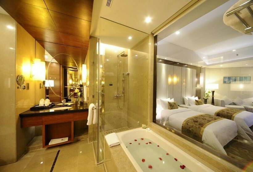 غرفة ديلوكس ذات إطلالة, Wanda Realm Xiamen North Bay
