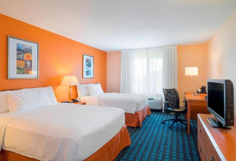 Номер Стандарт 2 Двуспальные Кровати, Fairfield Inn & Suites By Marriott State College