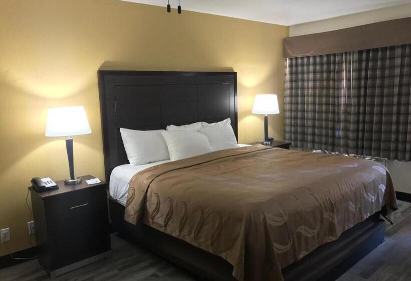 Engelliler için Büyük Çift Kişilik Yataklı Standart Oda, Quality Inn & Suites Near Downtown Mesa