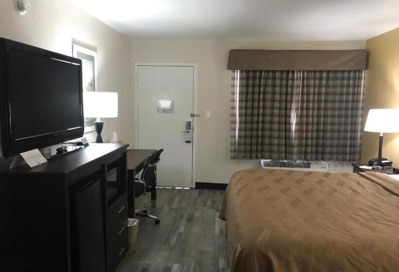 Engelliler için Büyük Çift Kişilik Yataklı Standart Oda, Quality Inn & Suites Near Downtown Mesa