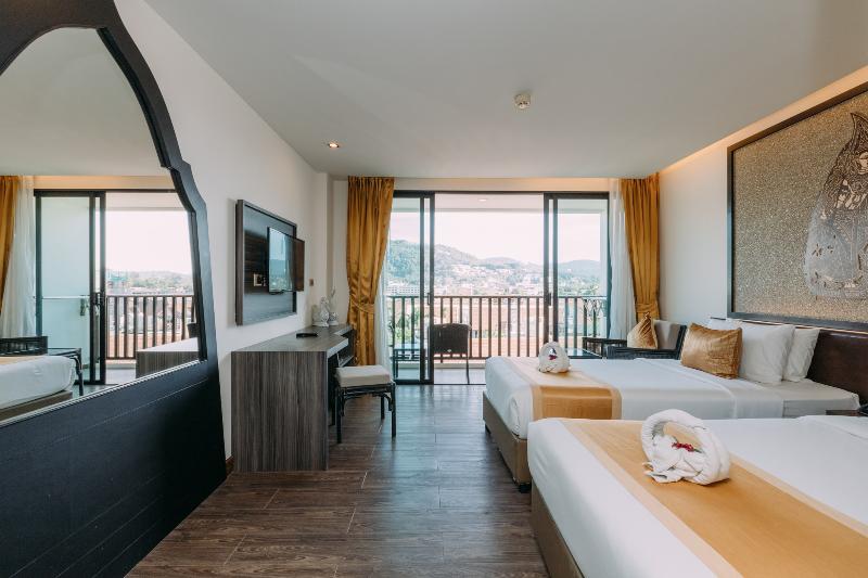디럭스 룸, The Beach Heights Resort Sha Plus