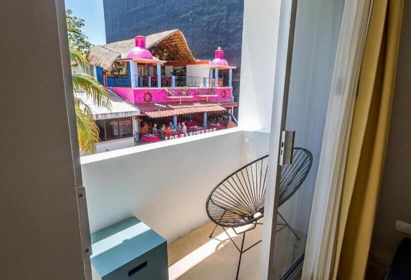 Студио Стандарт с Балконом, 5th Av Sol Del Caribe Apart