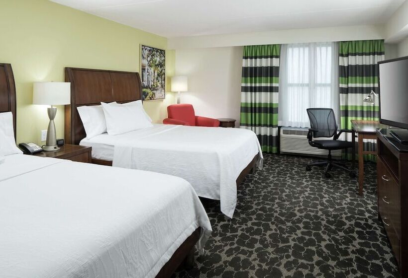 اتاق استاندارد با 2 تخت دوبل, Hilton Garden Inn Charleston Waterfront/downtown