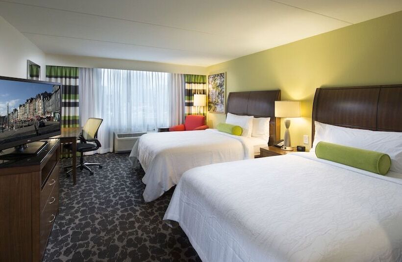 اتاق استاندارد با 2 تخت دوبل, Hilton Garden Inn Charleston Waterfront/downtown