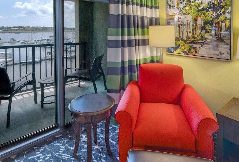 سوئیت 2 خوابه, Hilton Garden Inn Charleston Waterfront/downtown