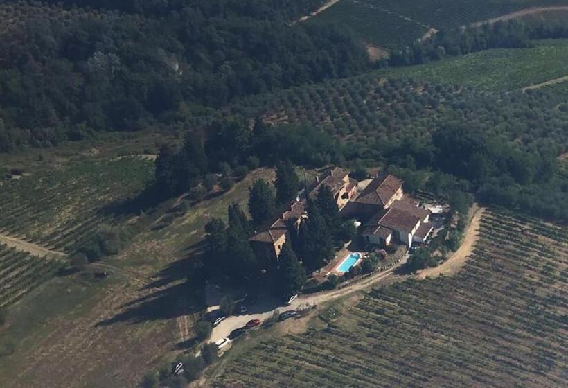 Трехместный Номер Стандарт Вид на Бассейн, Il Castagnolo Country B&b