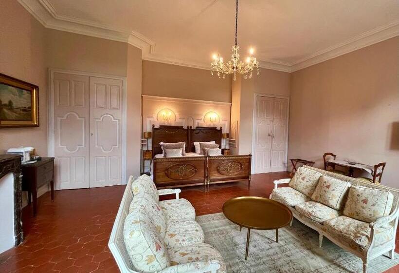 Номер Deluxe Кровать Кинг, Chateau De Roquelune
