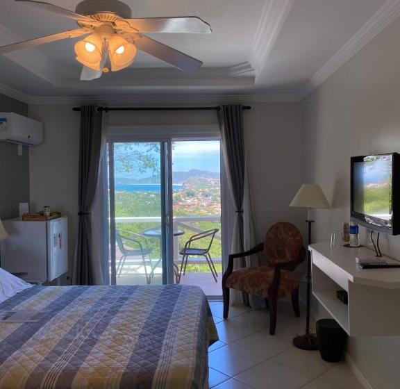 اتاق لوکس با بالکن و چشم‌انداز دریا, Top De Buzios Boutique Hotel & Spa