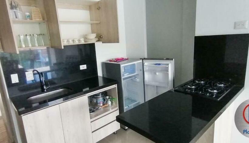 침실 1개 발코니 아파트, Plaza Real Edificio Turístico