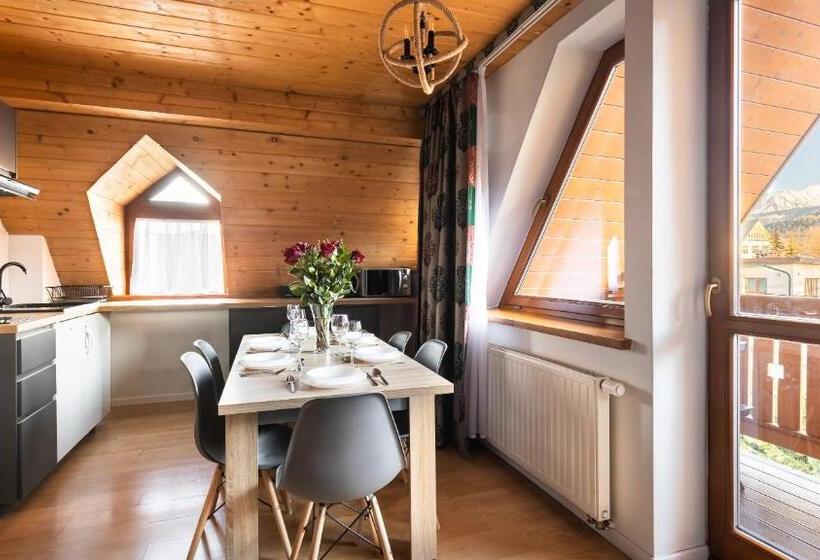 Апартаменты Deluxe 1 Спальня, Aparthotel Delta Zakopane - Delta Garden