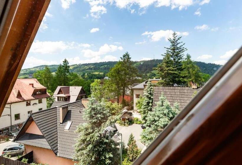 Апартаменты Комфорт 1 Спальня, Aparthotel Delta Zakopane - Delta Garden