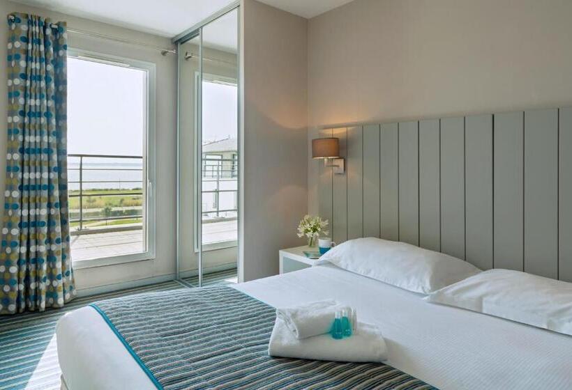 Апартаменты 1 Спальня Вид на Море, Residence Thalasso Concarneau