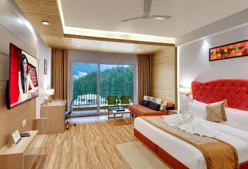발코니 디럭스 룸, The Orchard Greens Resort   A Centrally Heated Property