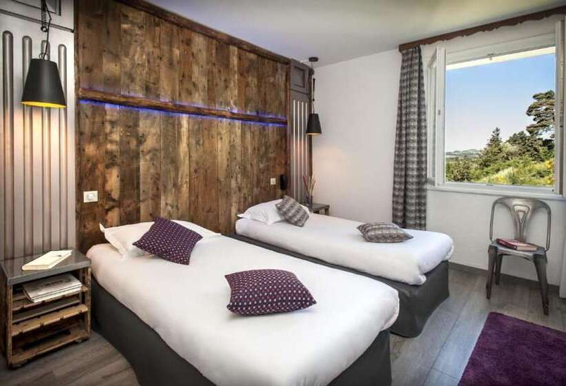Номер Superior, Logis Hôtel Et Spa Chez Camillou