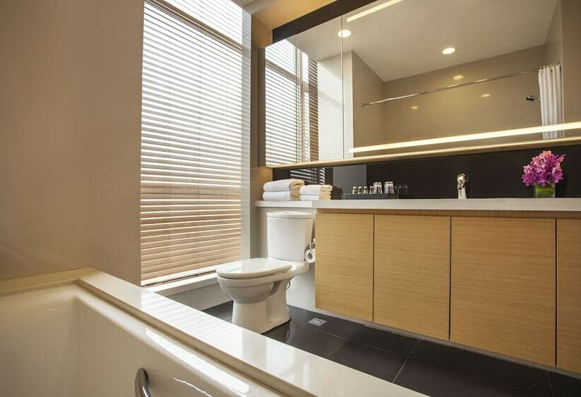 Апартаменты Deluxe 1 Спальня, Somerset Grand Central Dalian